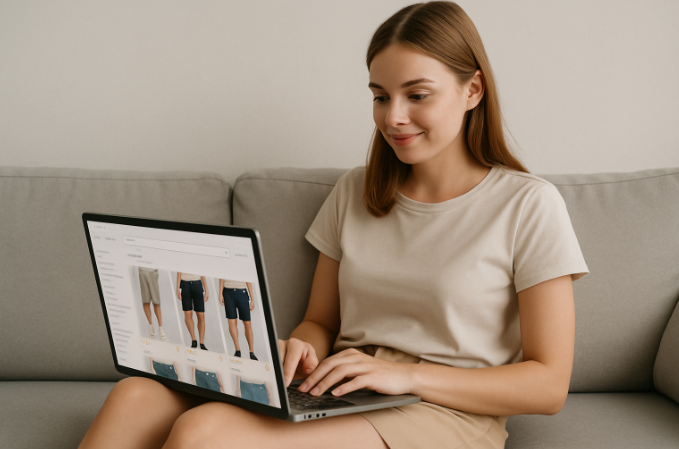 Sådan finder du shorts online